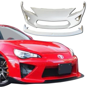FRP DMD Front Bumper w Lip Combo > Toyota 86 2017-2021 - image 1