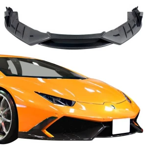 Carbon Fiber MASO Front Lip > Lamborghini Huracan 2014-2019 - image 1
