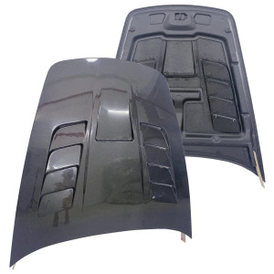 ModeloDrive Carbon Fiber D-Style Hood > Maserati Quattroporte 2005-2012 - image 1 ModeloDrive Carbon Fiber D-Style Hood > Maserati Quattroporte 2005-2012 - image 1