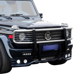 ModeloDrive FRP HAMA Front Lip Valances 3pc > Mercedes-Benz G500 (W463) 1999-2018 - image 1