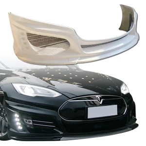 FRP KKR Front Lip Valance > Tesla Model S 2012-2015 - image 1