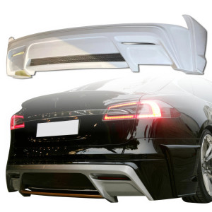 ModeloDrive FRP KKR Rear Lip Valance > Tesla Model S 2012-2015 - image 1