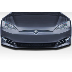 2012-2016.5 Tesla Model S Polyurethane OEM Facelift Refresh Look Front Bumper - 1 Piece - image 1