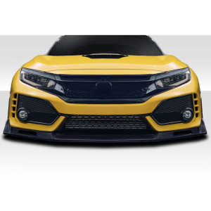 2017-2021 Honda Civic TypeR EVS Front Lip Under Spoiler - 1 Piece - image 1