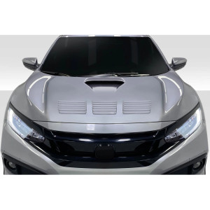 2017-2021 Honda Civic TypeR Duraflex EVS Hood - 1 Piece - image 1