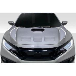 2017-2021 Honda Civic TypeR EVS Hood - 1 Piece - image 1