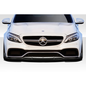 2015-2021 Mercedes C63 W205 Duraflex C Speed Front Lip Under Spoiler - 1 Piece (C63 AMG Front Bumper Only) - image 1