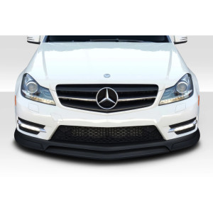 2012-2014 Mercedes C63 W204 RSpec Front Lip Under Spoiler - 1 Piece - image 1