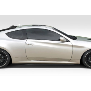 2010-2016 Hyundai Genesis Coupe 2DR Duraflex UnderG Side Skirt Rocker Panels - 2 Piece - image 1