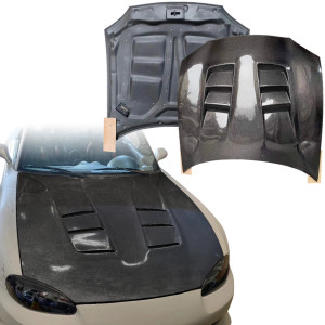 ModeloDrive Carbon Fiber RAME A9 Hood > Mazda Miata (NB) 1998-2005 - image 1 ModeloDrive Carbon Fiber RAME A9 Hood > Mazda Miata (NB) 1998-2005 - image 1