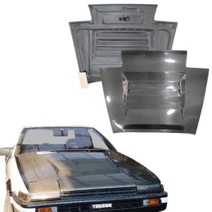 ModeloDrive Carbon Fiber DMA D1 Hood > Toyota Corolla Trueno (AE86) 1984-1987 - image 1