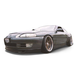 Universal – KBD Style 2 Piece Polyurethane Side Skirt Extensions - image 1