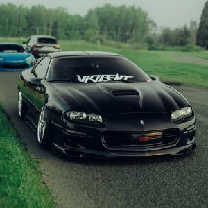 Chevrolet Camaro 1998-2002 Type J Style 1 Piece Polyurethane Front Lip - image 1