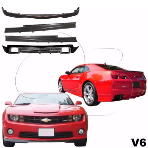 Chevrolet Camaro RS V6 2010-2013 Premier Style 4 Piece Polyurethane Full Body Kit - image 1