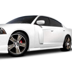 Dodge Charger 2011-2023 Premier Style 2 Piece Polyurethane Side Skirts - image 1