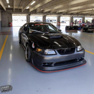 Ford Mustang 1999-2004 Cobra R Style 1 Piece Polyurethane Front Bumper - image 1
