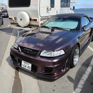 Ford Mustang 1999-2004 V Spec Style 1 Piece Polyurethane Front Bumper - image 1