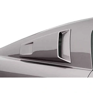 Ford Mustang 2005-2014 K Spec Style 2 Piece Polyurethane Window Scoops - image 1