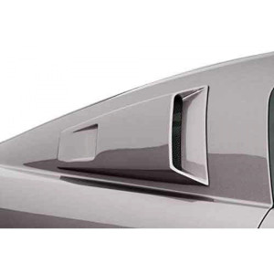 Ford Mustang 2005-2014 K Spec Style 2 Piece Polyurethane Window Scoops - image 1
