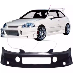 Honda Civic ALL 1996-1998 BC Spec Style 1 Piece Polyurethane Front Bumper - image 1