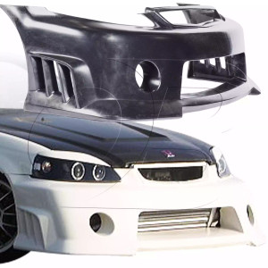Honda Civic ALL 1999-2000 Fields Style 1 Piece Polyurethane Front Bumper - image 1