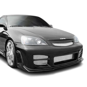 Honda Civic 2DR / 4DR 2001-2003 R34 Style 1 Piece Polyurethane Front Bumper - image 1