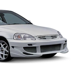 Honda Civic HB 1988-1991 Vadar Style 1 Piece Polyurethane Front Bumper - image 1