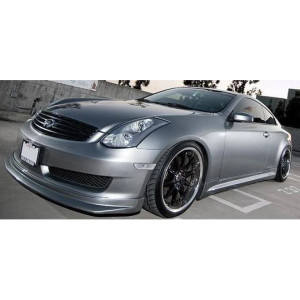 Infiniti G35 2DR Coupe 2006-2007 IL Spec Style 1 Piece Polyurethane Front Lip - image 1