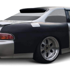 Lexus SC SC300 SC400 1992-2000 KBD Style 4 Piece Polyurethane 50mm Rear Over Fenders (with Gas Cap Extensions) - image 1