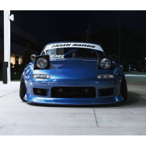 Mazda Miata 1990-1997 Deuce Style 1 Piece Polyurethane Front Bumper - image 1