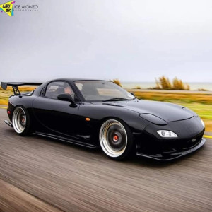 Mazda RX7 1993-1997 F Spec Style 1 Piece Polyurethane Front Bumper - image 1