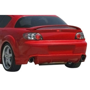 Mazda RX8 2004-2008 MS Style 1 Piece Polyurethane Rear Bumper - image 1