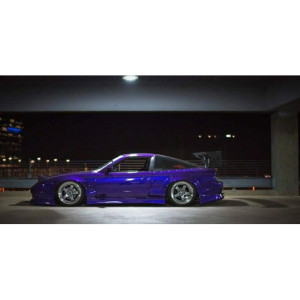 Nissan 240sx HB 1989-1994 BSport2 Style 1 Piece Polyurethane Rear Bumper - image 1