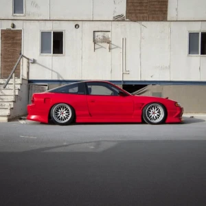 Nissan 240sx HB 1989-1994 BSport2 Style 1 Piece Polyurethane Rear Bumper - image 1