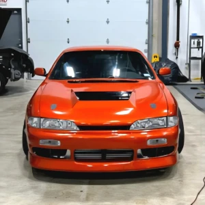 Nissan 240SX S14 1995-1996 Navan Style 1 Piece Polyurethane Front Bumper - image 1