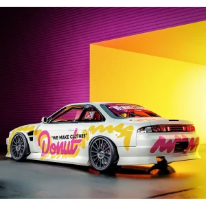 Nissan 240SX S14 ALL 1995-1998 DM3 1 Piece Polyurethane Rear Bumper - image 1