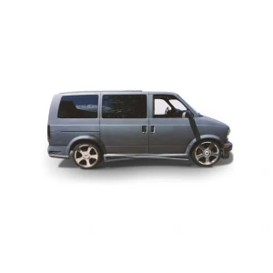 Chevrolet Astro 1995-2005 / GMC Safari Van 1995-2005 Hollywood Style 2 Piece Polyurethane Side Skirts - image 1