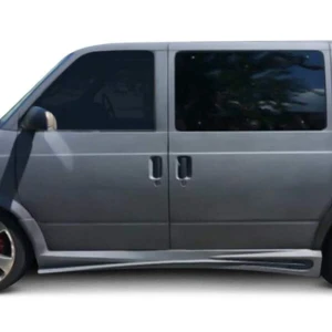 Chevrolet Astro 1995-2005 / GMC Safari Van 1995-2005 Hollywood Style 2 Piece Polyurethane Side Skirts - image 1