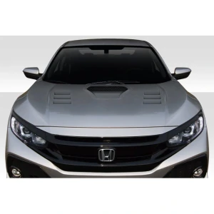 2016-2021 Honda Civic TS 1 Hood - 1 Piece - image 1