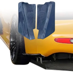 Carbon Fiber GKAT Rear Canards 2pc > Mazda RX-7 (FD3S) 1993-1997 - image 1