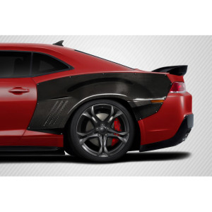2010-2015 Chevrolet Camaro Carbon Creations RBS Wide Body Rear Fender Flares - 4 Piece - image 1