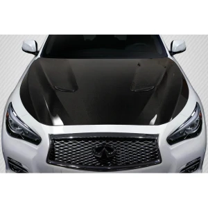 2014-2023 Infiniti Q50 S Concept Carbon Fiber Hood - image 1
