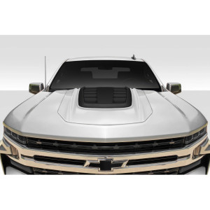 2019-2025 Chevy Silverado 1500 Duraflex Overland Hood Scoop - 1 Piece - image 1