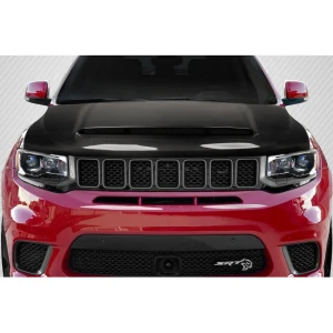 2011-2022 Jeep Grand Cherokee Demon Look Carbon Fiber Hood - image 1