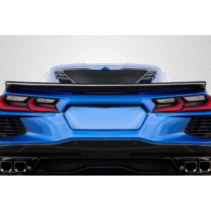 2020-2025 Chevrolet Corvette C8 Carbon Creations Gran Veloce Flush Mount Rear Wing Spoiler - 1 Piece - image 1
