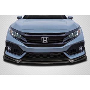 2017-2021 Honda Civic HB Carbon Creations BZ Front Lip Spoiler - 1 Piece - image 1
