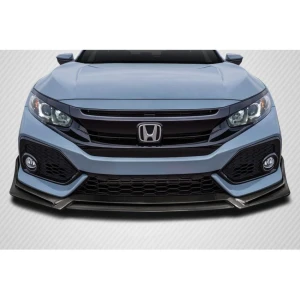 2017-2021 Honda Civic BZ Carbon Fiber Front Lip - image 1