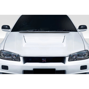 1999-2002 Nissan Skyline R34 D1 Hood - 1 Piece - image 1