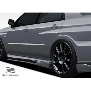 2002-2007 Subaru Impreza WRX STI C-Speed 2 Side Skirts Rocker Panel Add Ons Spat Extensions - 2 Piece - image 1
