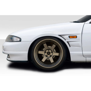 1995-1998 Nissan Skyline R33 2DR Duraflex D1 Sport 30MM Front Fenders - 2 Piece - image 1